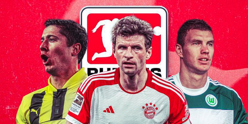 Các huyền thoại góp mặt tại giải đấu Bundesliga