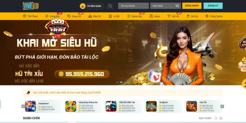 FIVE88 2026 - Hé lộ toàn bộ thông tin khiến người chơi quan tâm